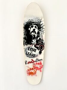 Kunstwerk Love Or Leave #2 by Robert Tietz