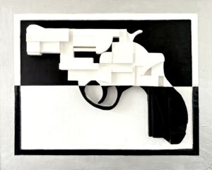 Artwork Revolver (Black/ White) by Robert Tietz