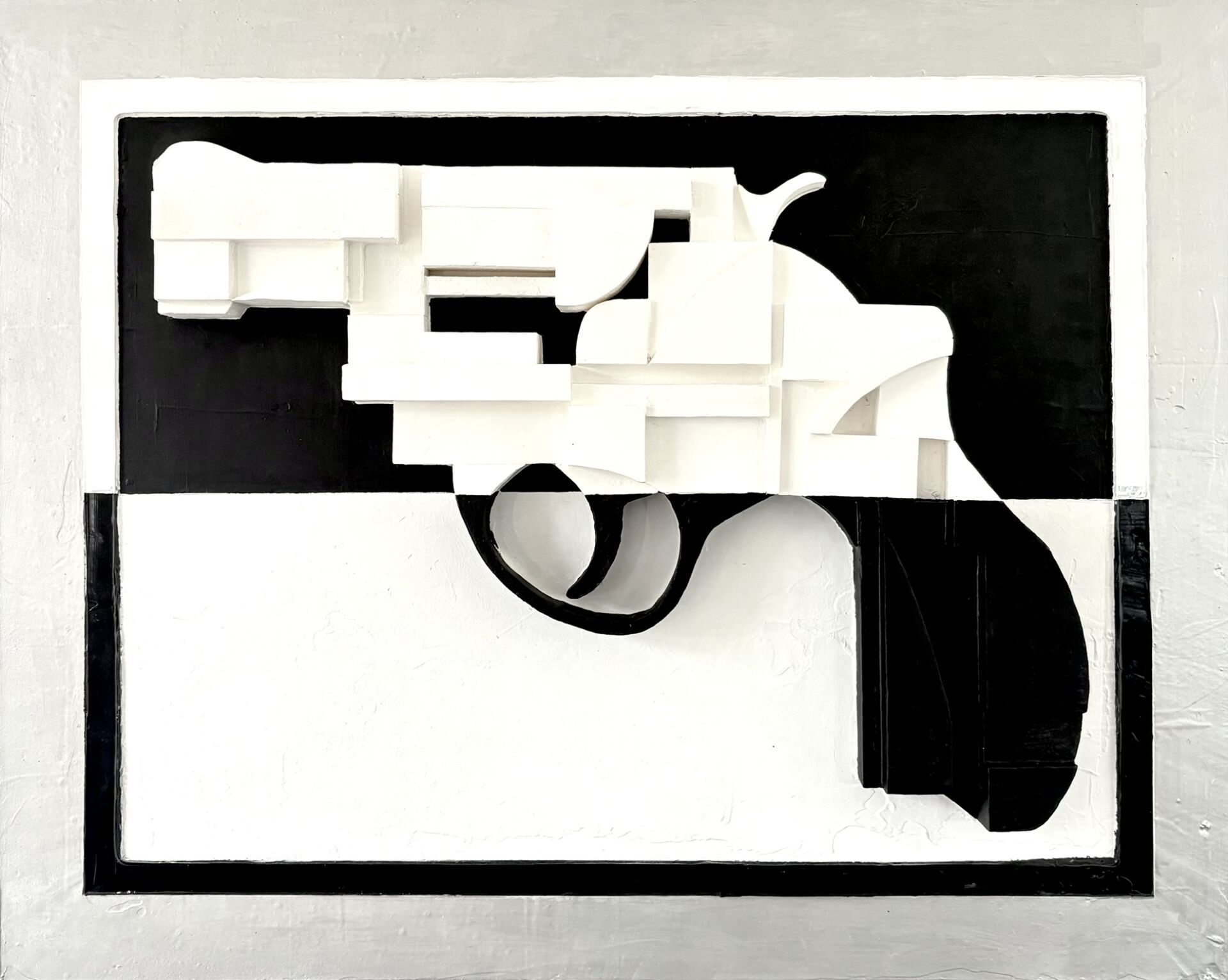 Artwork Revolver (Black/ White) by Robert Tietz