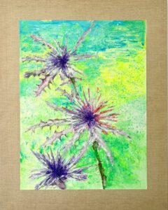 Wilddisteln #5 by Robert Tietz