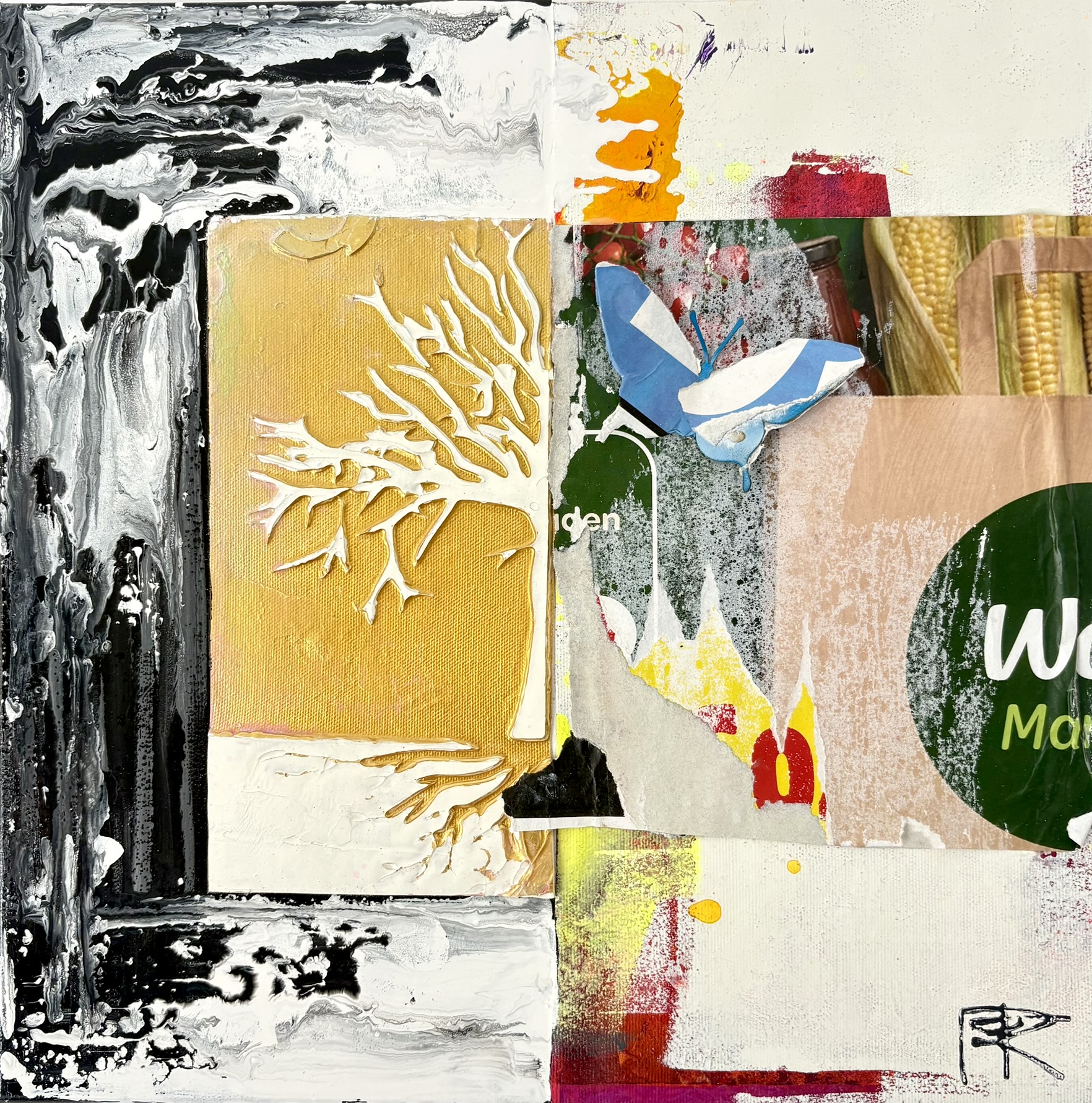 Artwork by Robert Tietz `Blau #02´